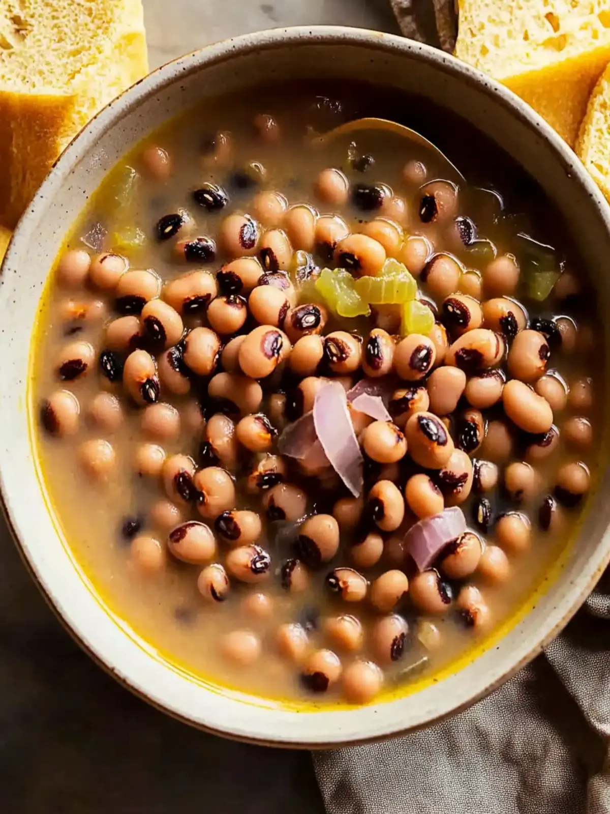 Quick Crock Pot Black Eyed Peas