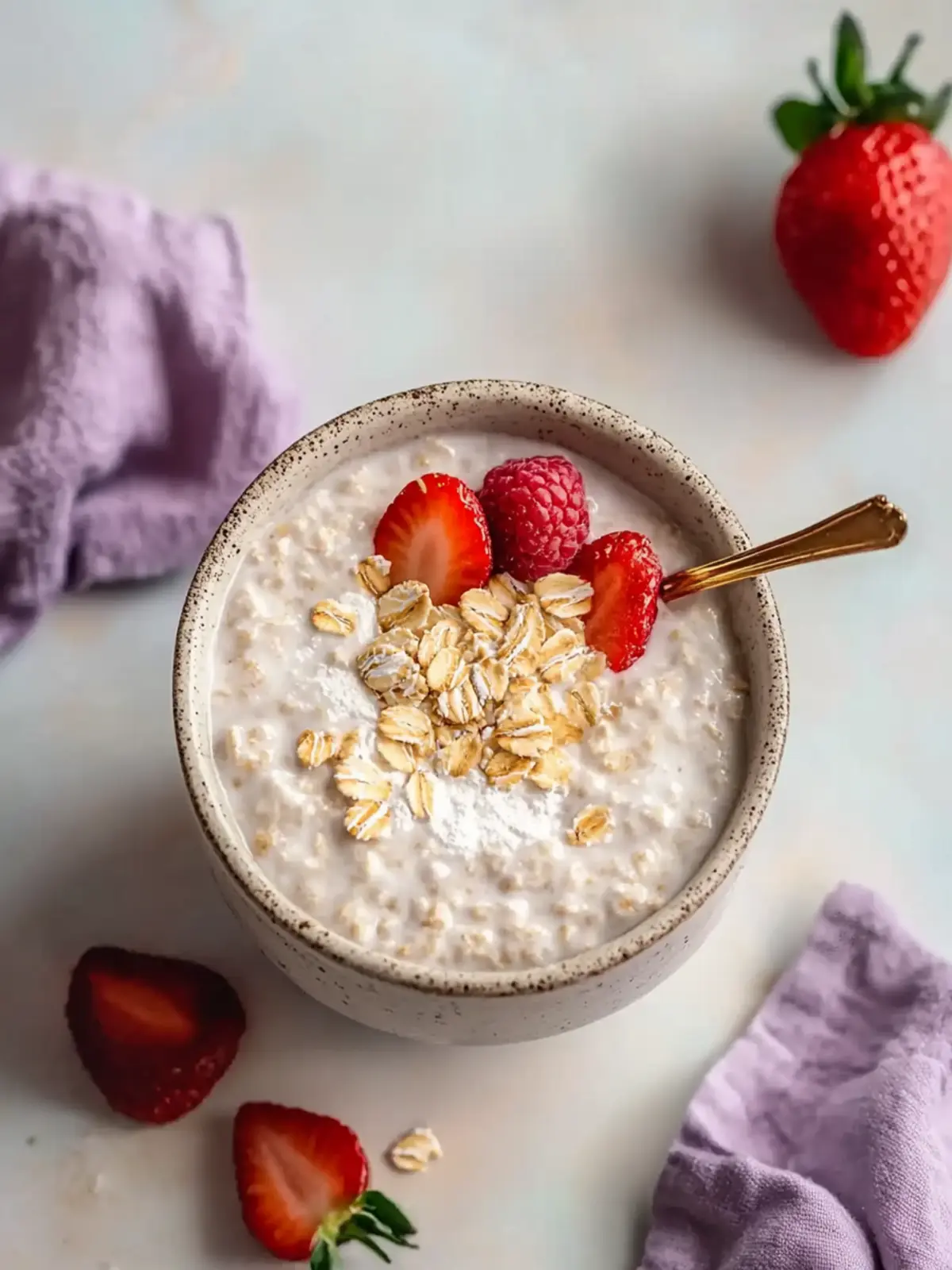 Overnight Oats with Greek Yogurt