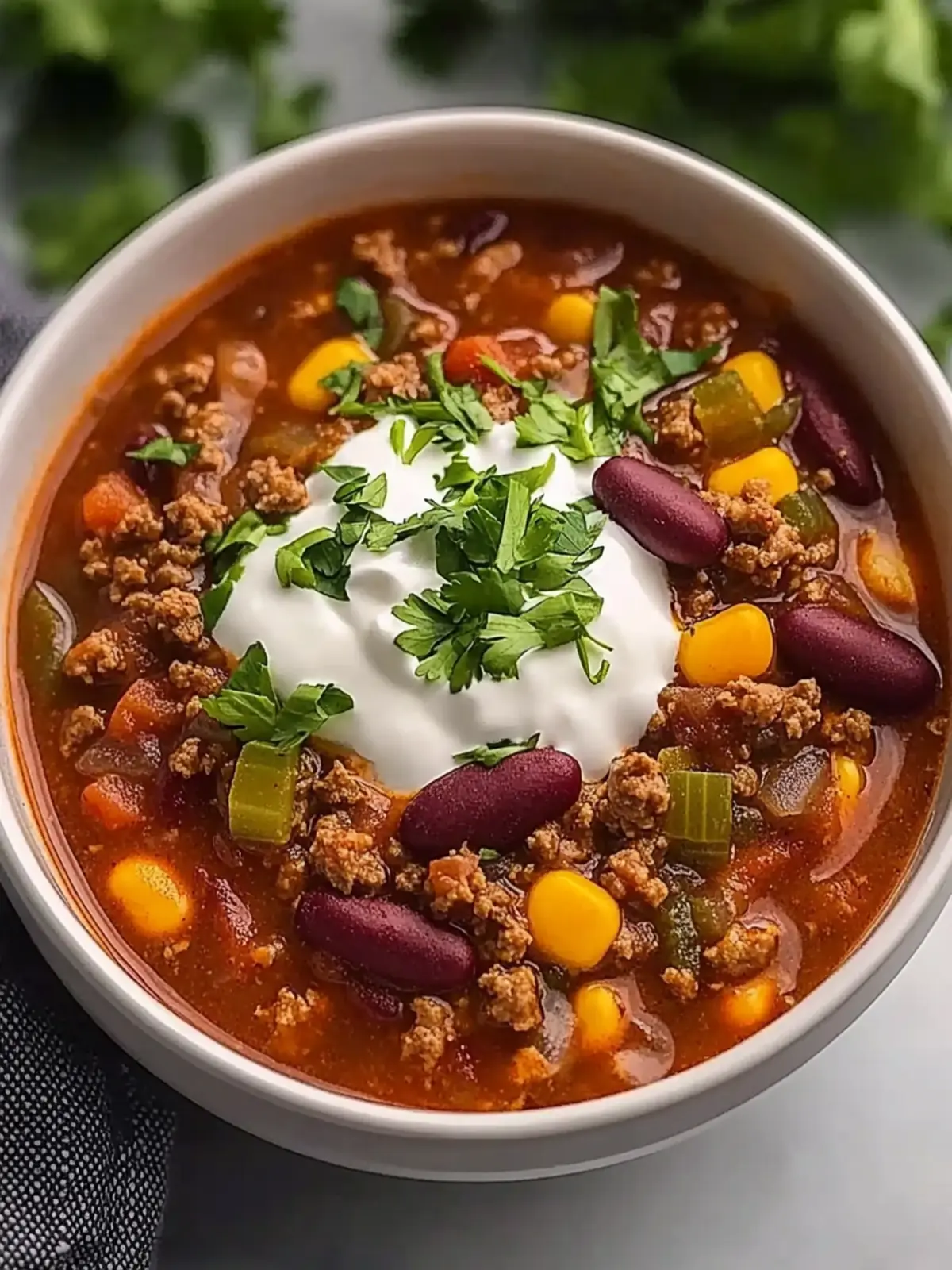 Slow Cooker Stew Meat Chili