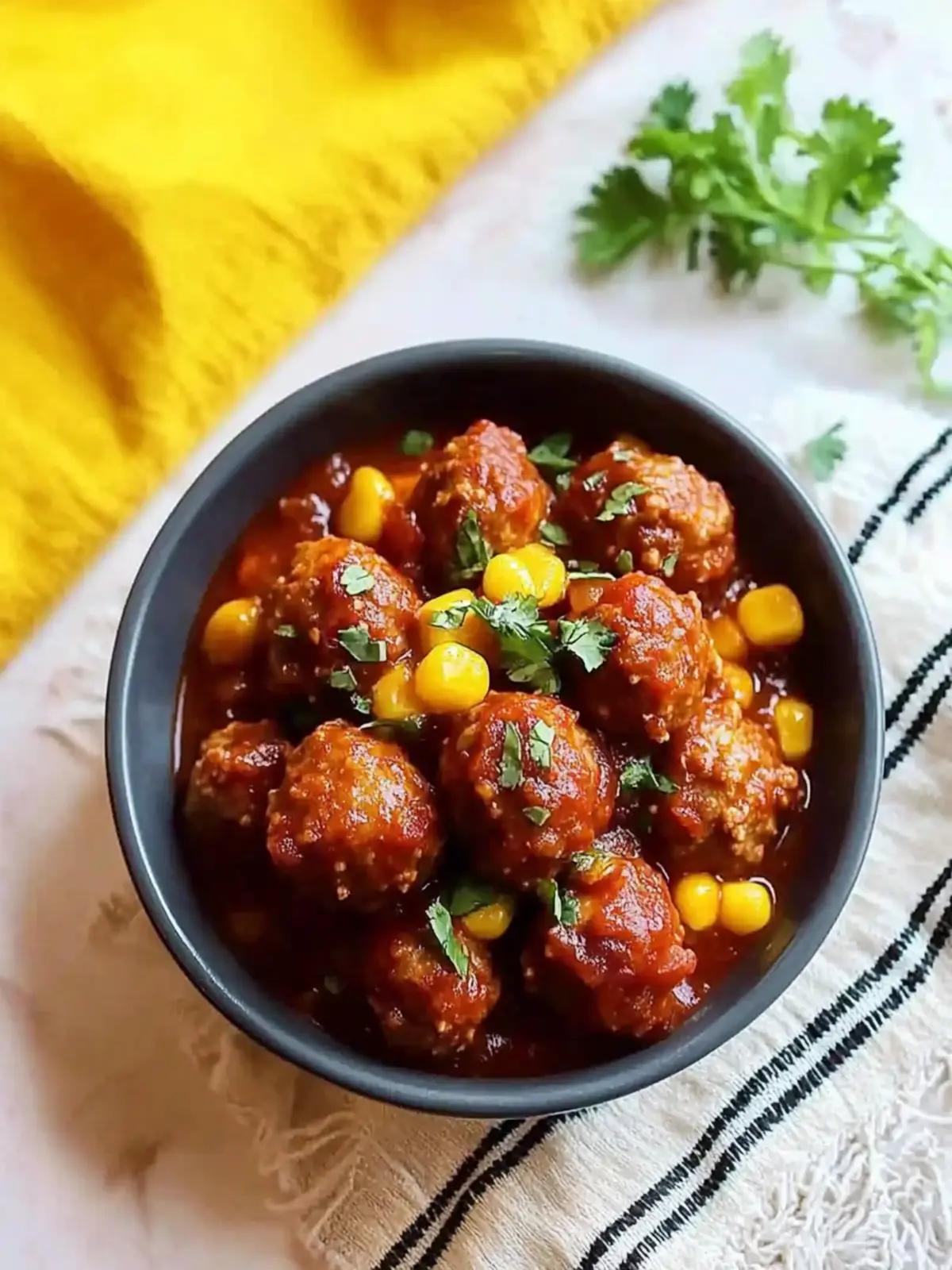 Slow Cooker Chili Meatballs