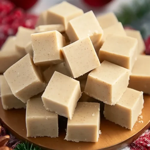 Eggnog Fudge