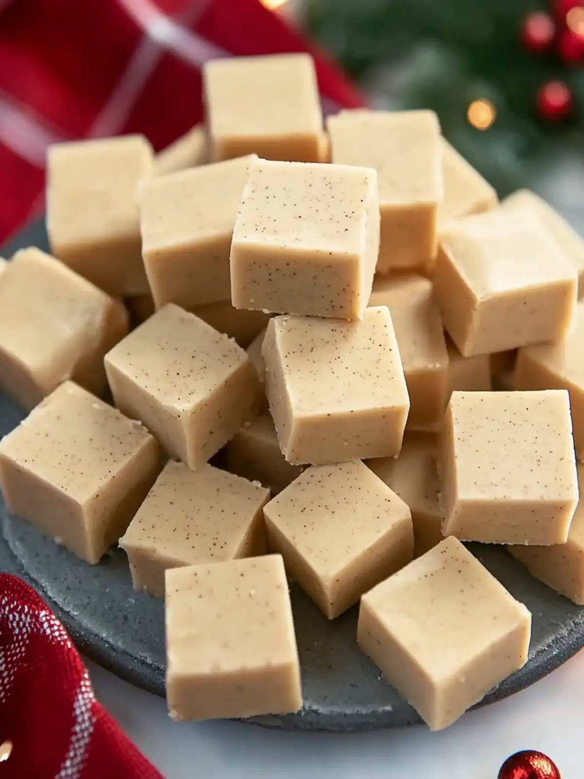 Eggnog Fudge