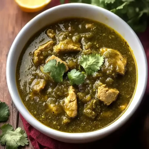 Simple Turkey Chili Verde
