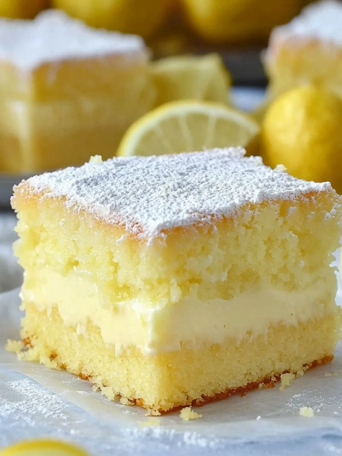 Lemon Custard Cake