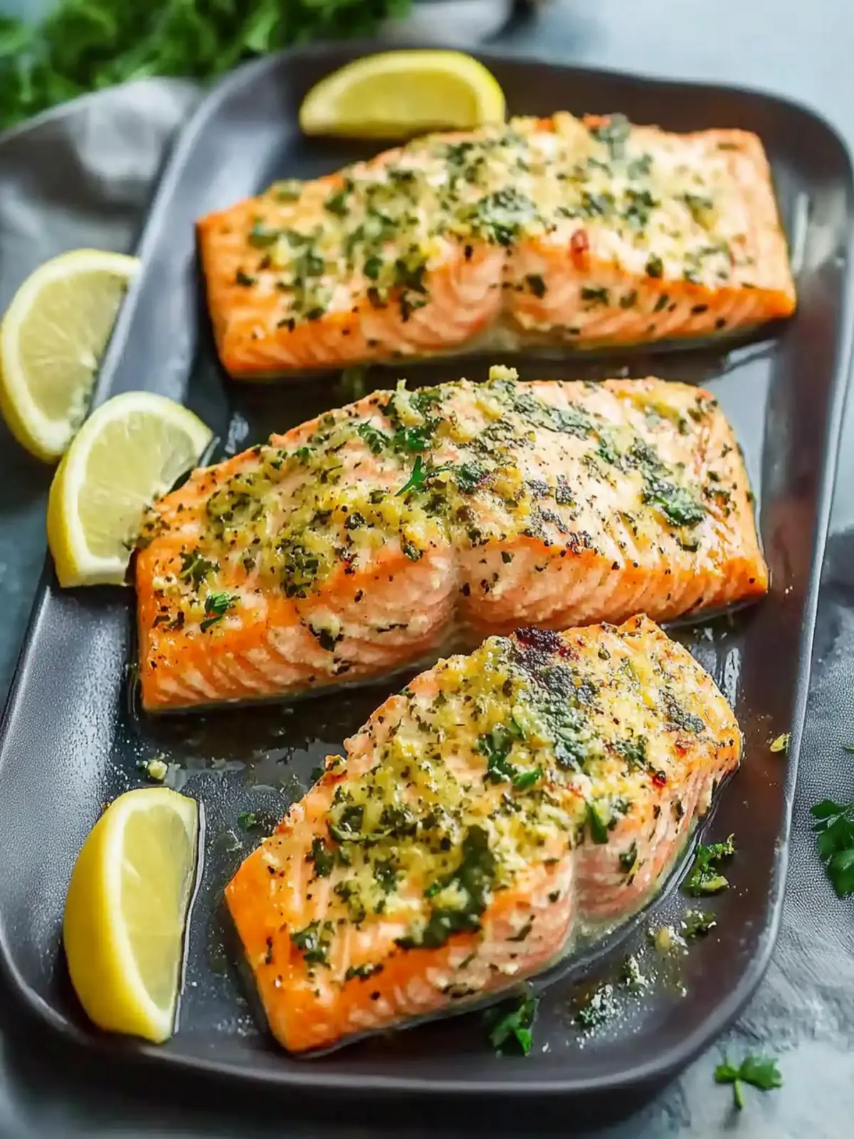 Herb Baked Salmon