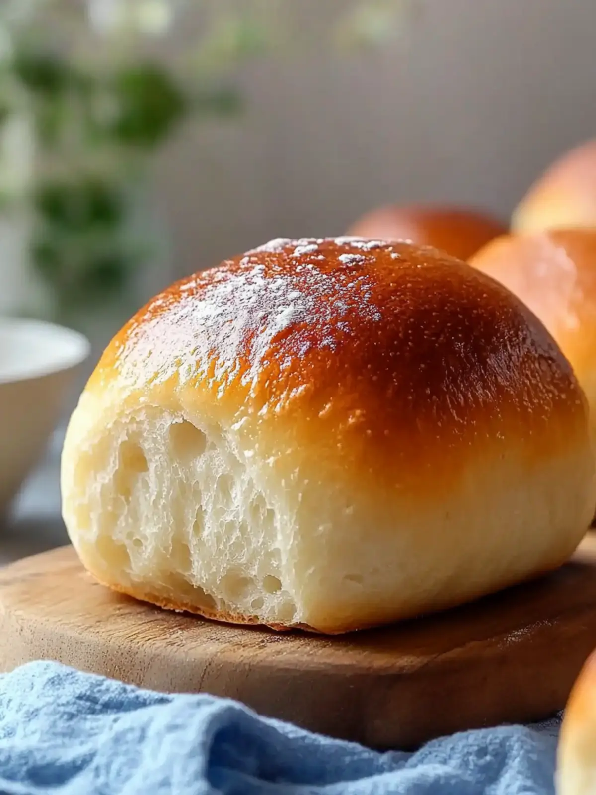 High Protein Cottage Cheese Bread Rolls