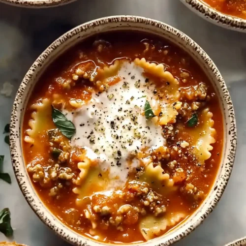 Lasagna Soup