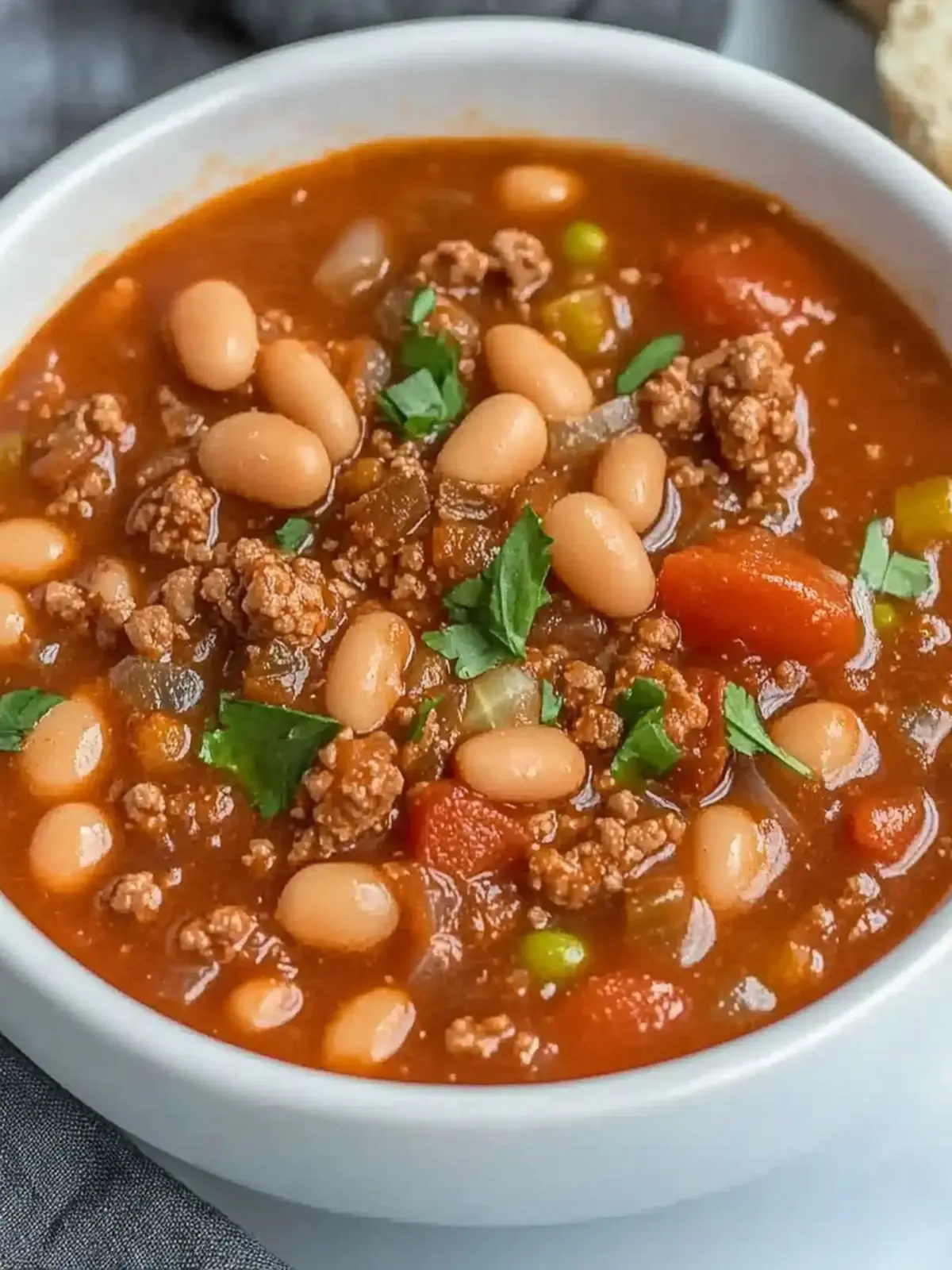 Filling Crockpot Chili Soup