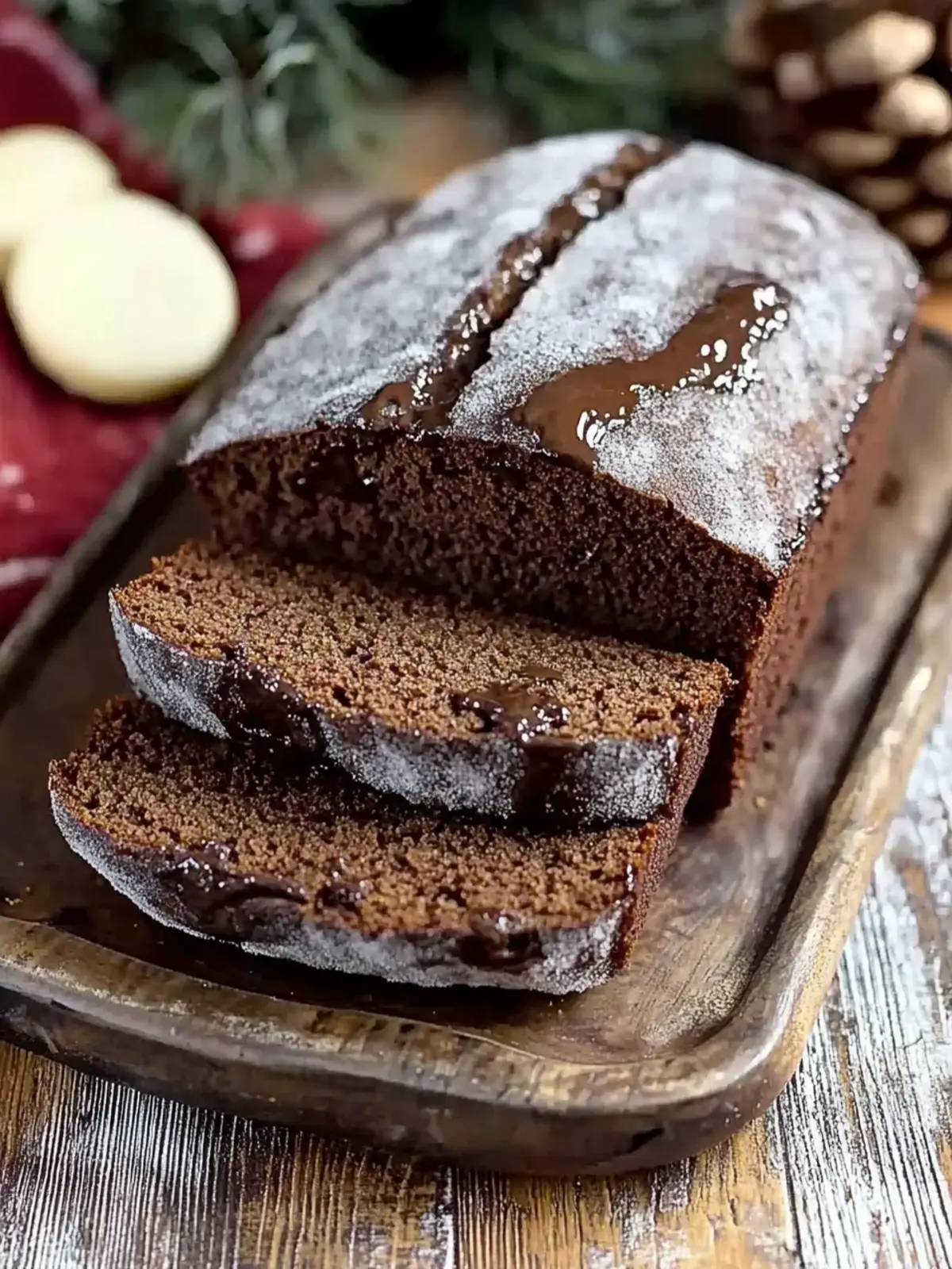 Chocolate Gingerbread Loaf