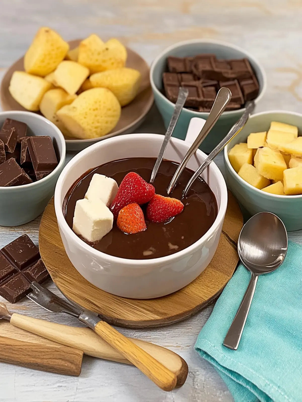 chocolate fondue