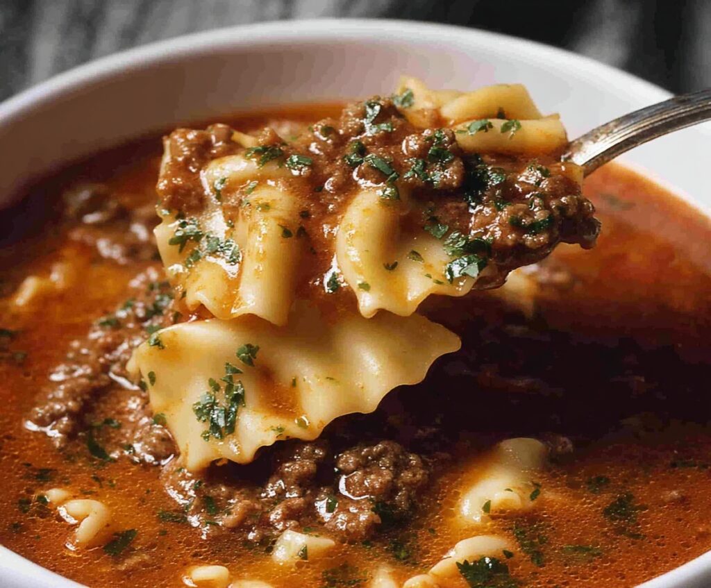 lasagna soup