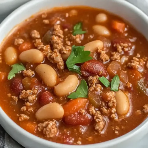 Filling Crockpot Chili Soup