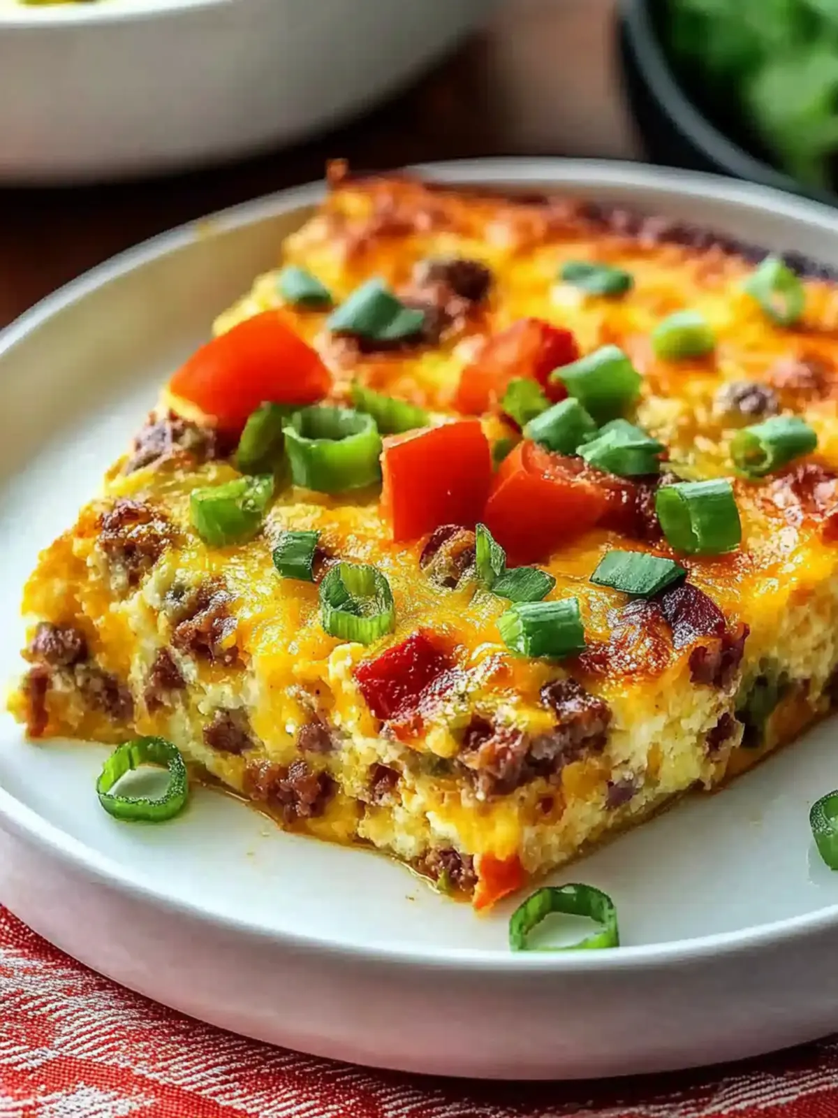 Spicy Southwest Breakfast Casserole