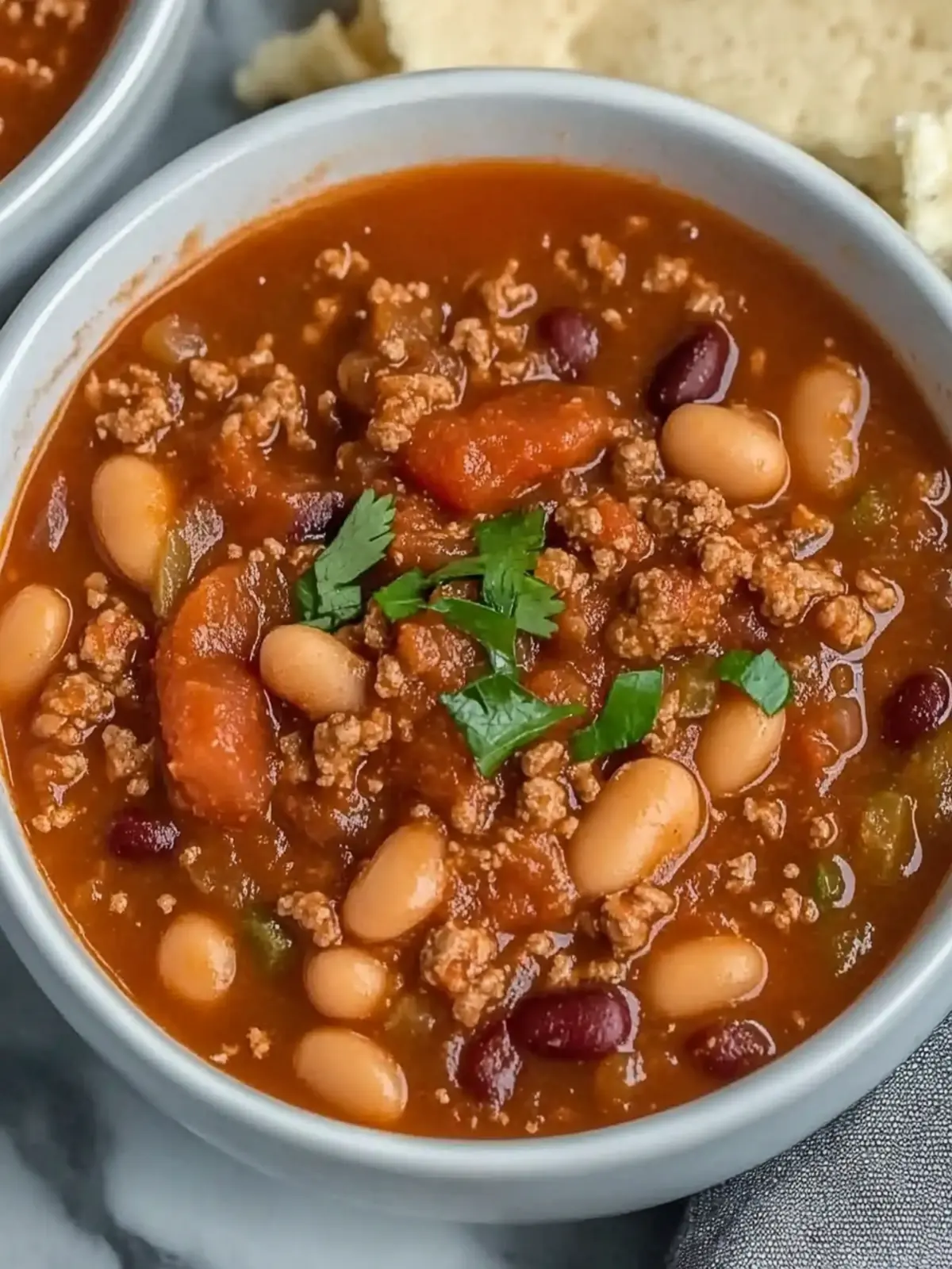 Filling Crockpot Chili Soup