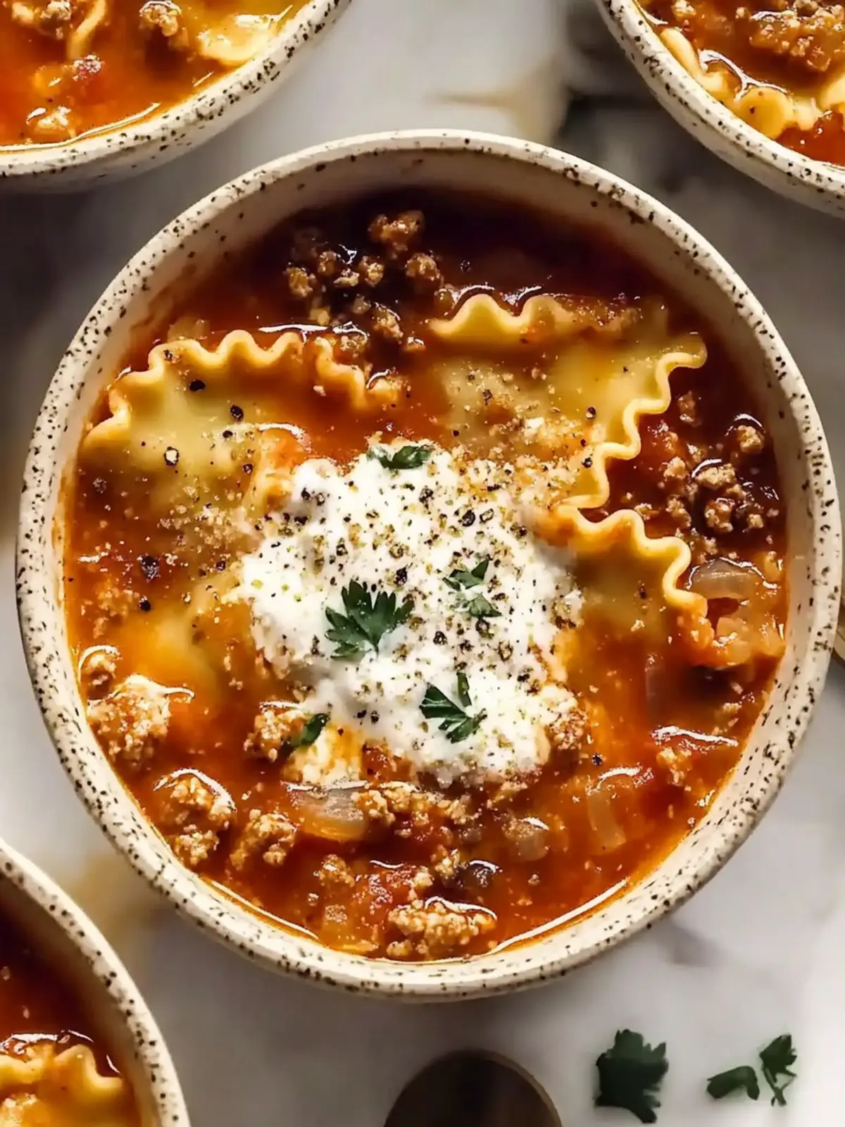 Lasagna Soup