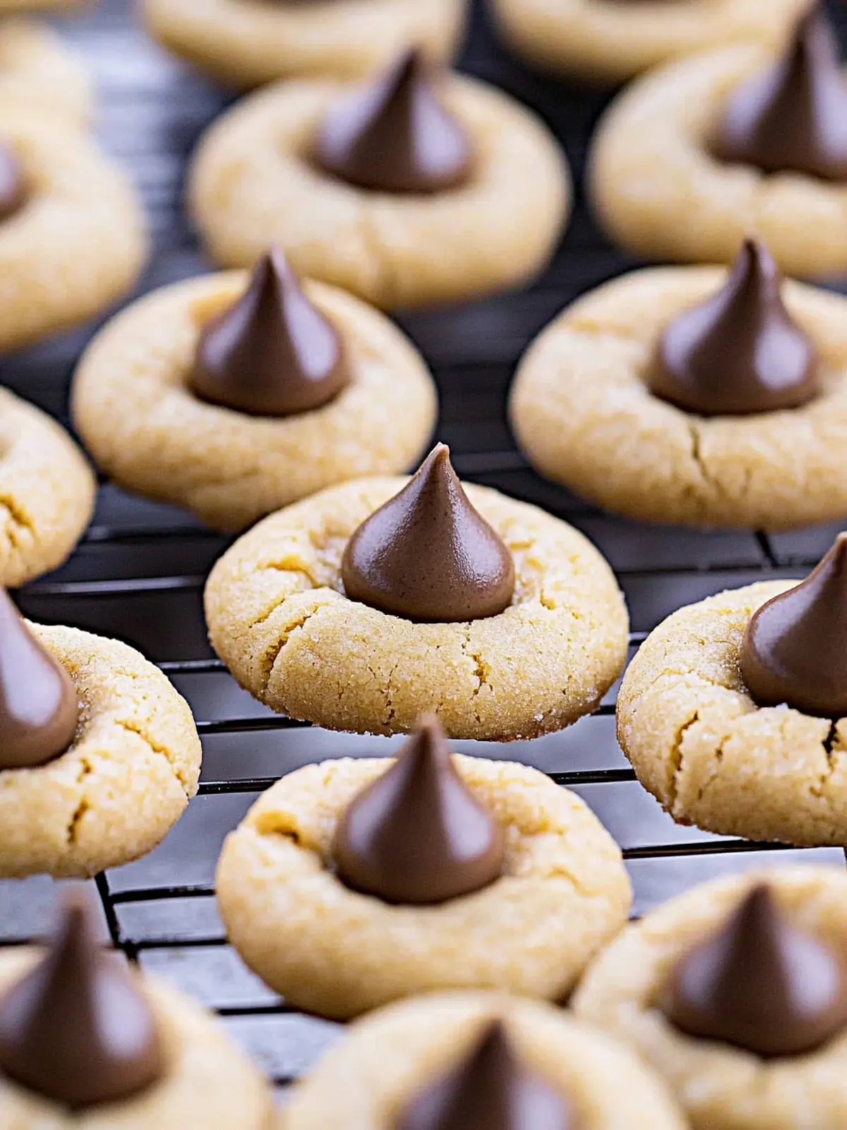 peanut butter blossom cookies