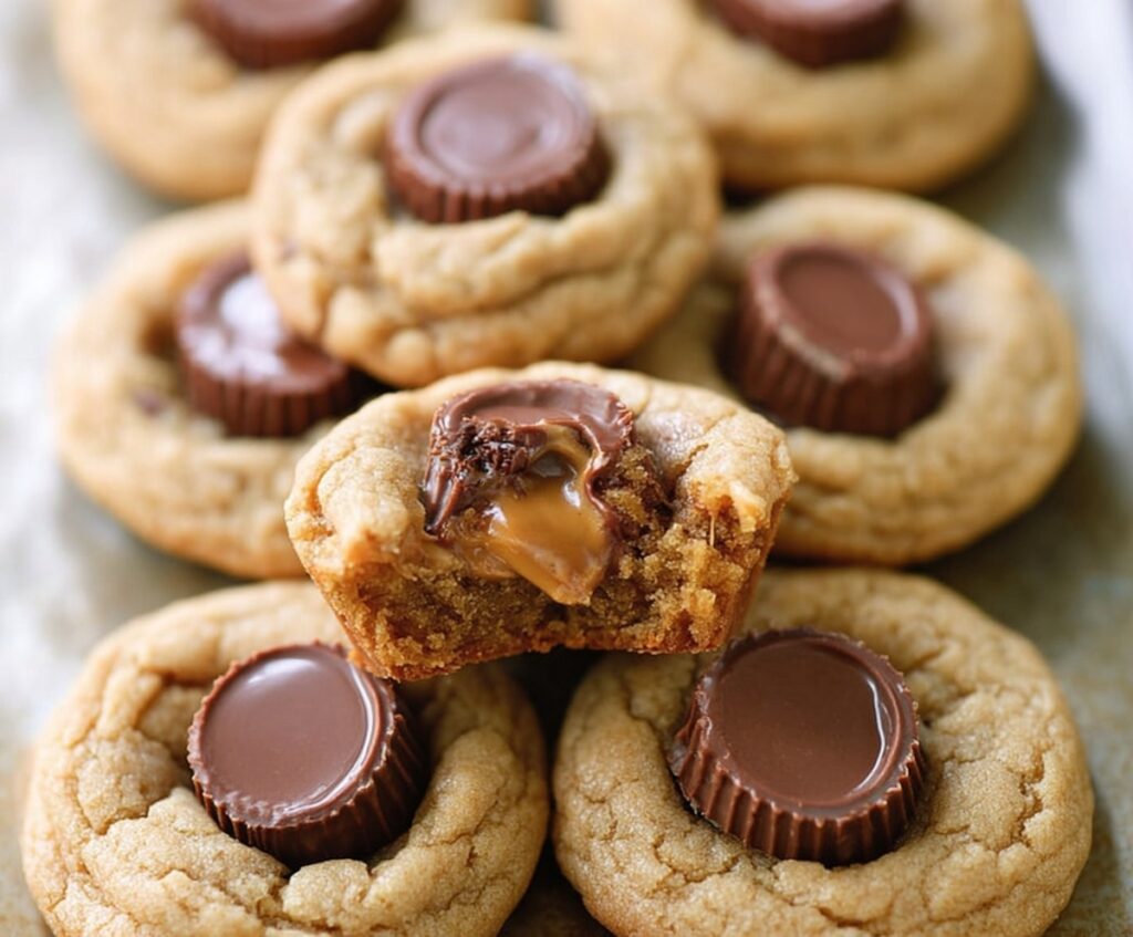 peanut butter cup cookies 1