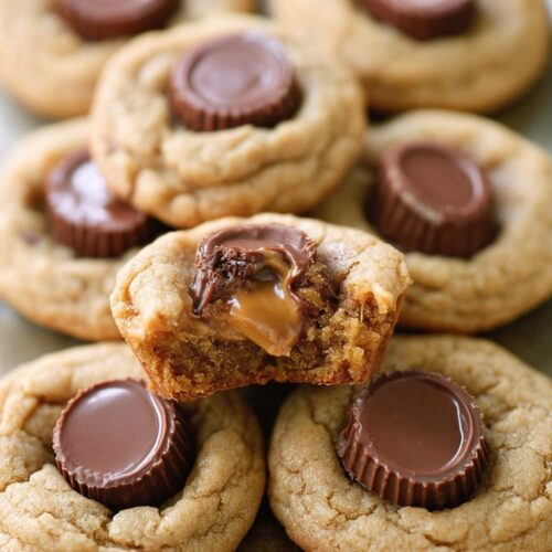 peanut butter cup cookies 1