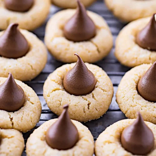 peanut butter blossom cookies