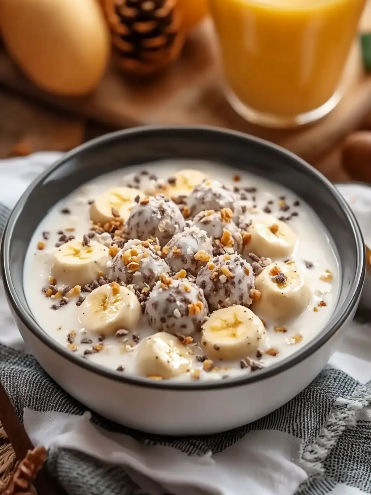 Sweet Eggnog Truffles