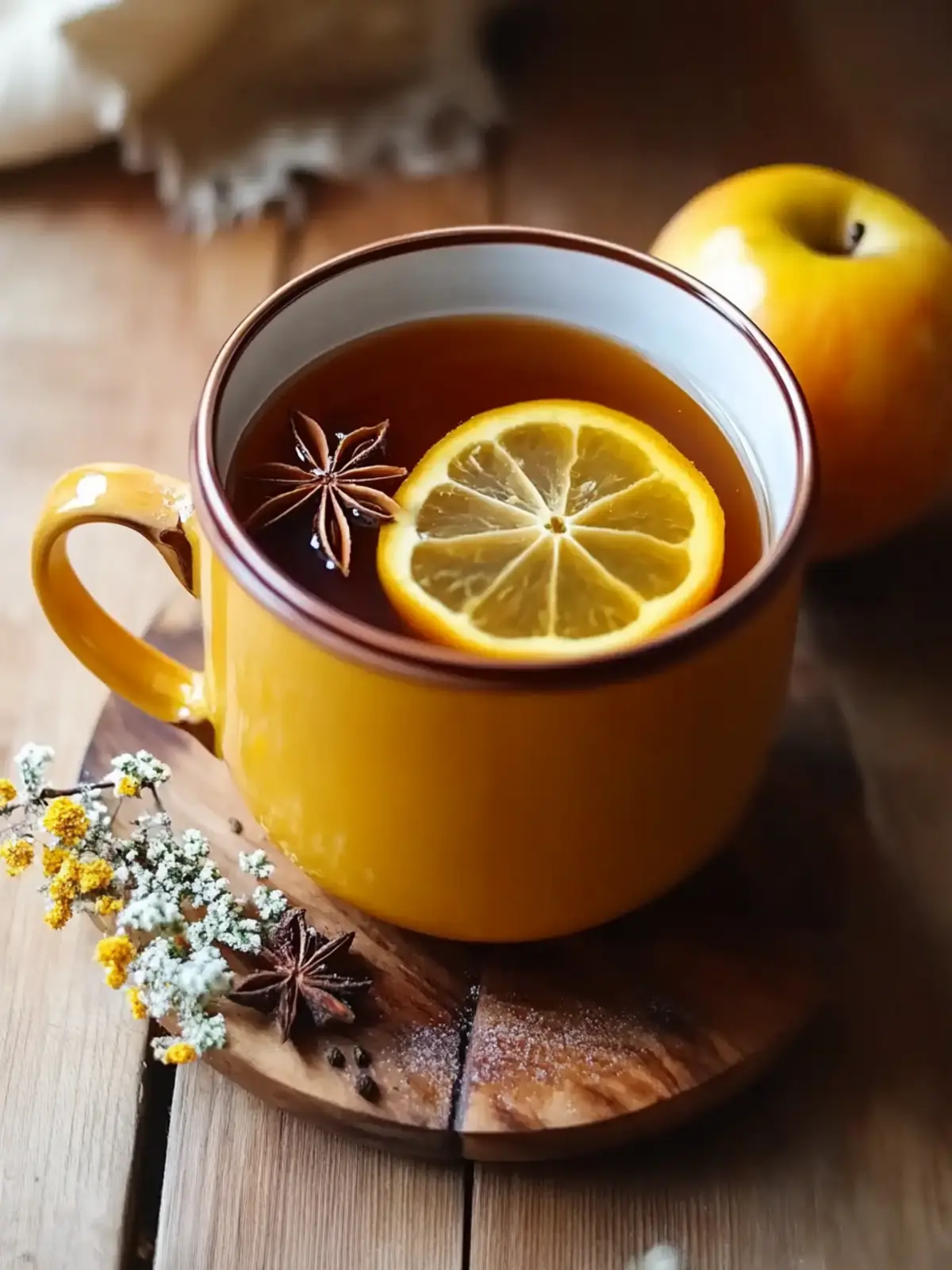 Simmered Mulled Apple Cider