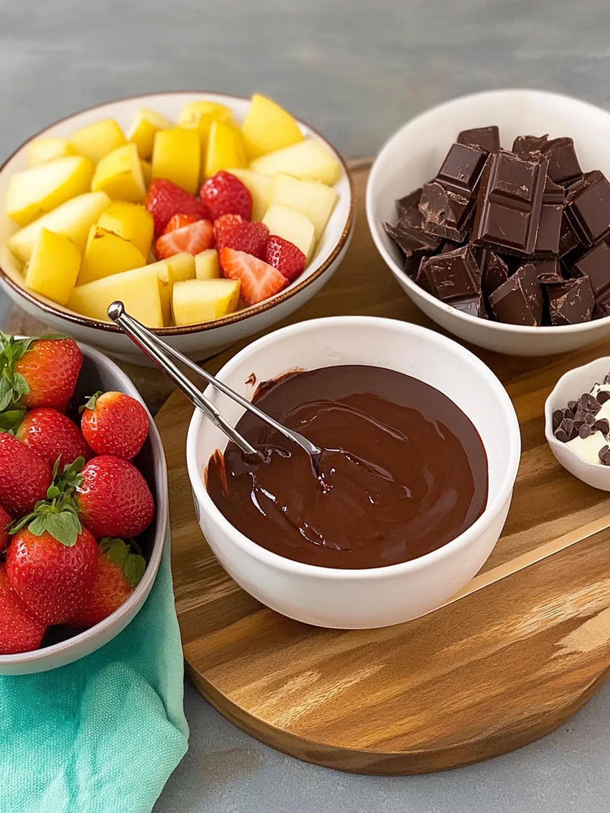 chocolate fondue