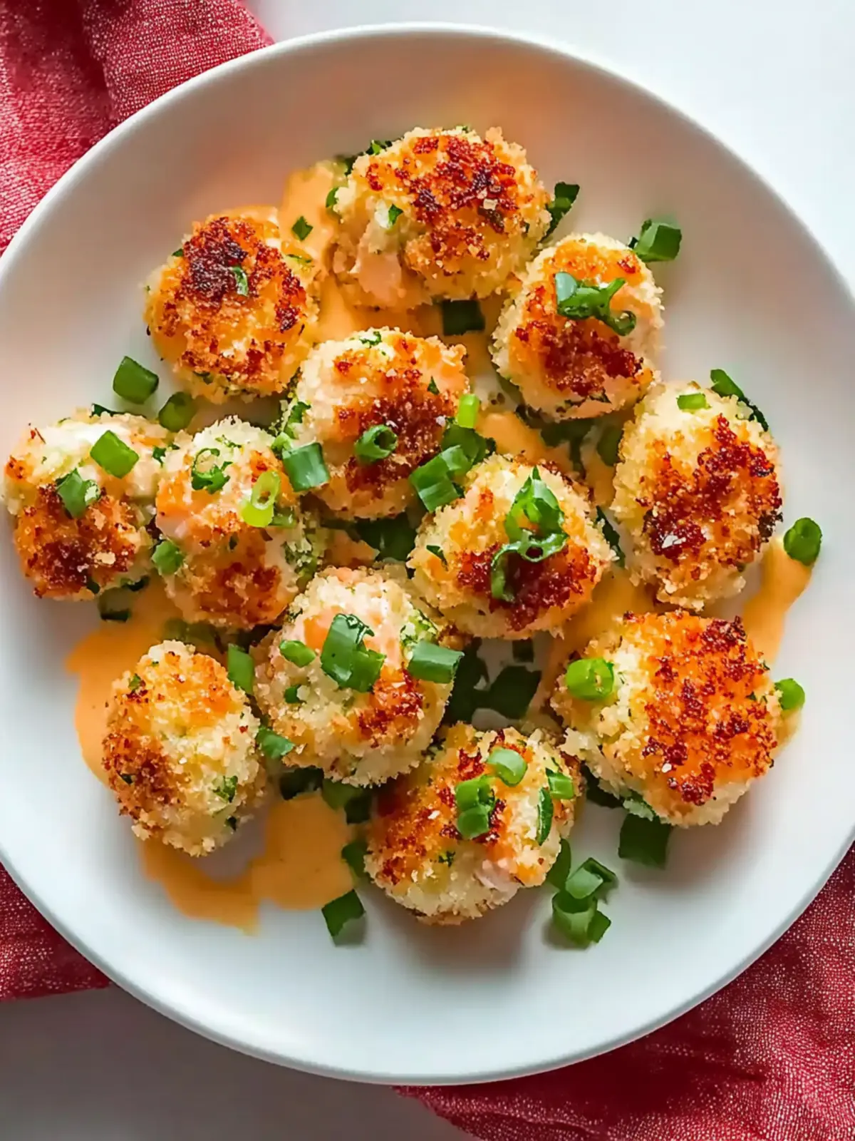 Parmesan Crusted Salmon Bites