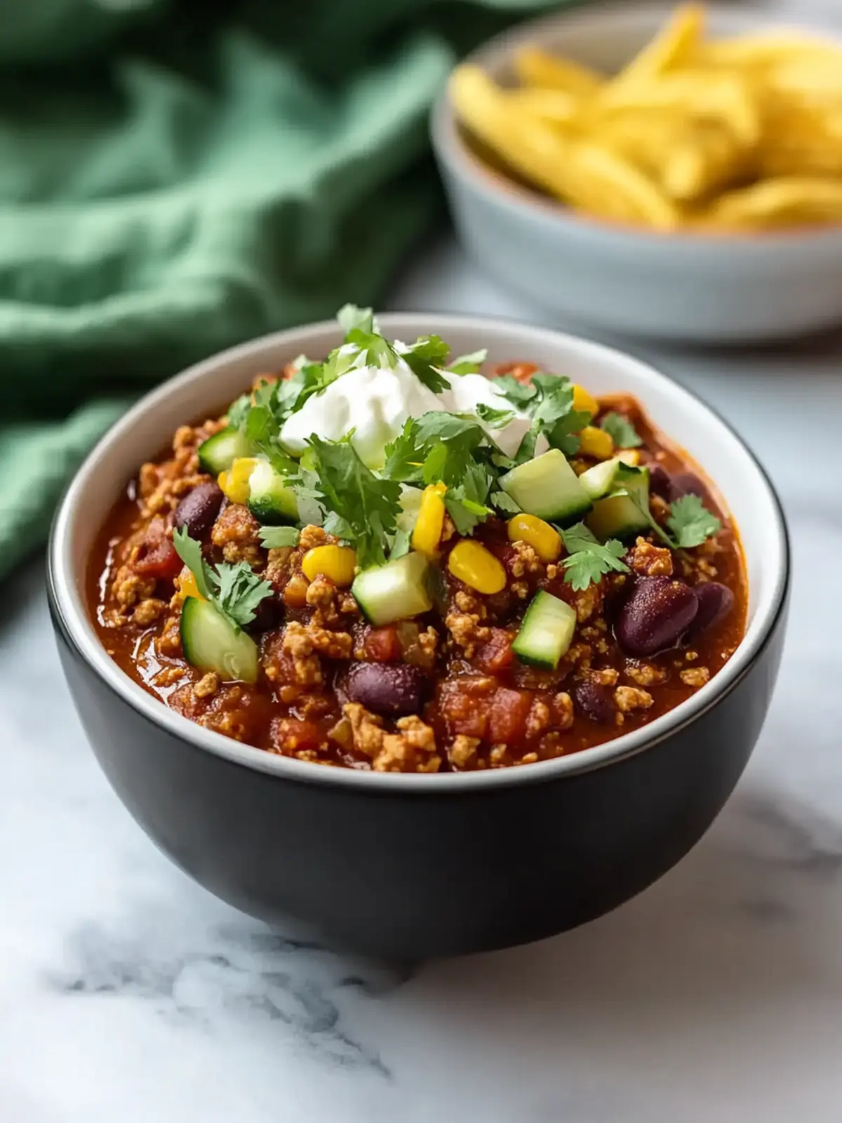 Turkey and Zucchini Chili