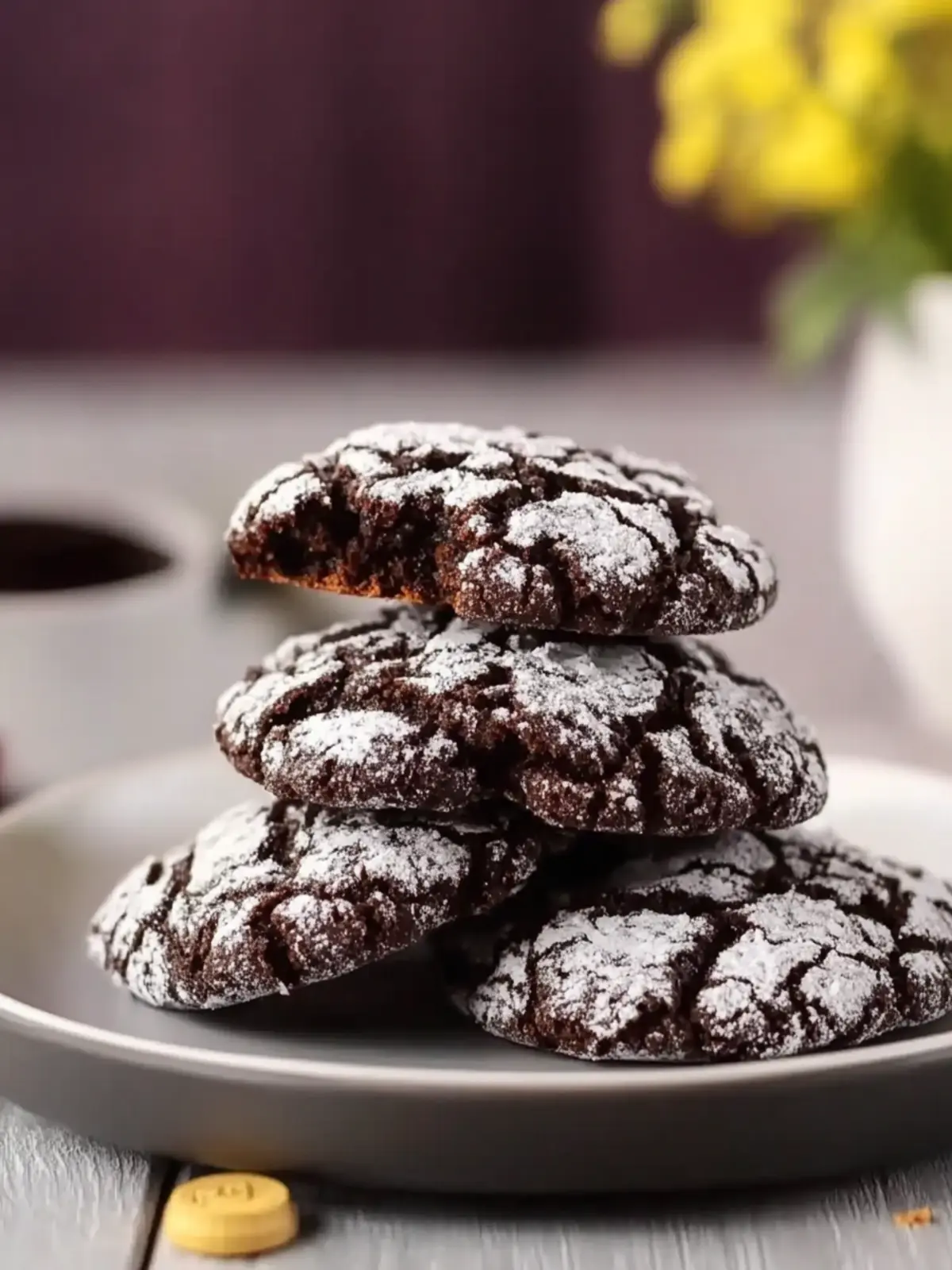 Amish Chocolate Crinkle Cookies