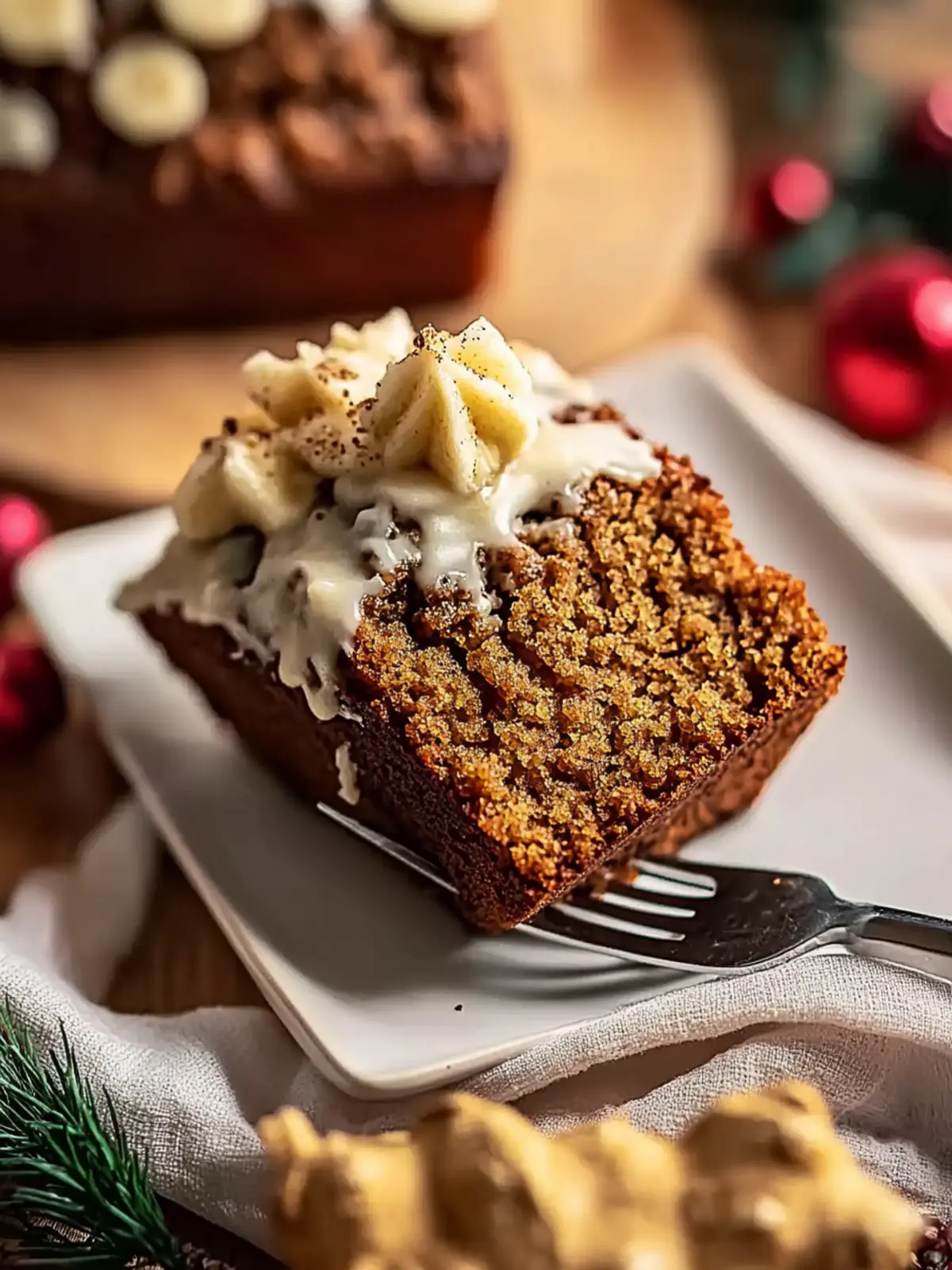 Perfect Gingerbread Banana Bread