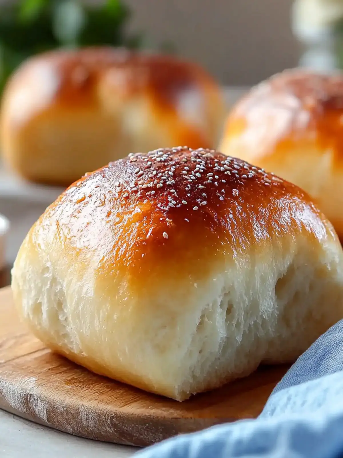 High Protein Cottage Cheese Bread Rolls