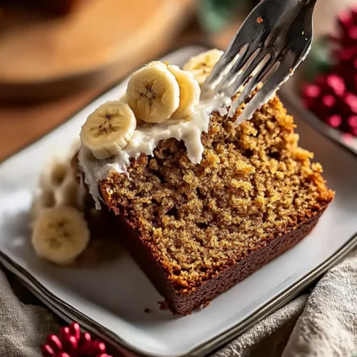Perfect Gingerbread Banana Bread