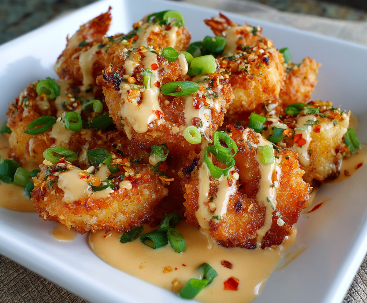 Bang Bang Shrimp (Bonefish Grill Copycat) : Crispy, Creamy, and Addictively Spicy
