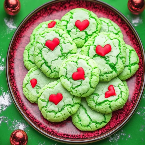 grinch cookies recipe