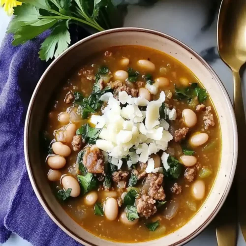 Classic White Bean Beef Chili