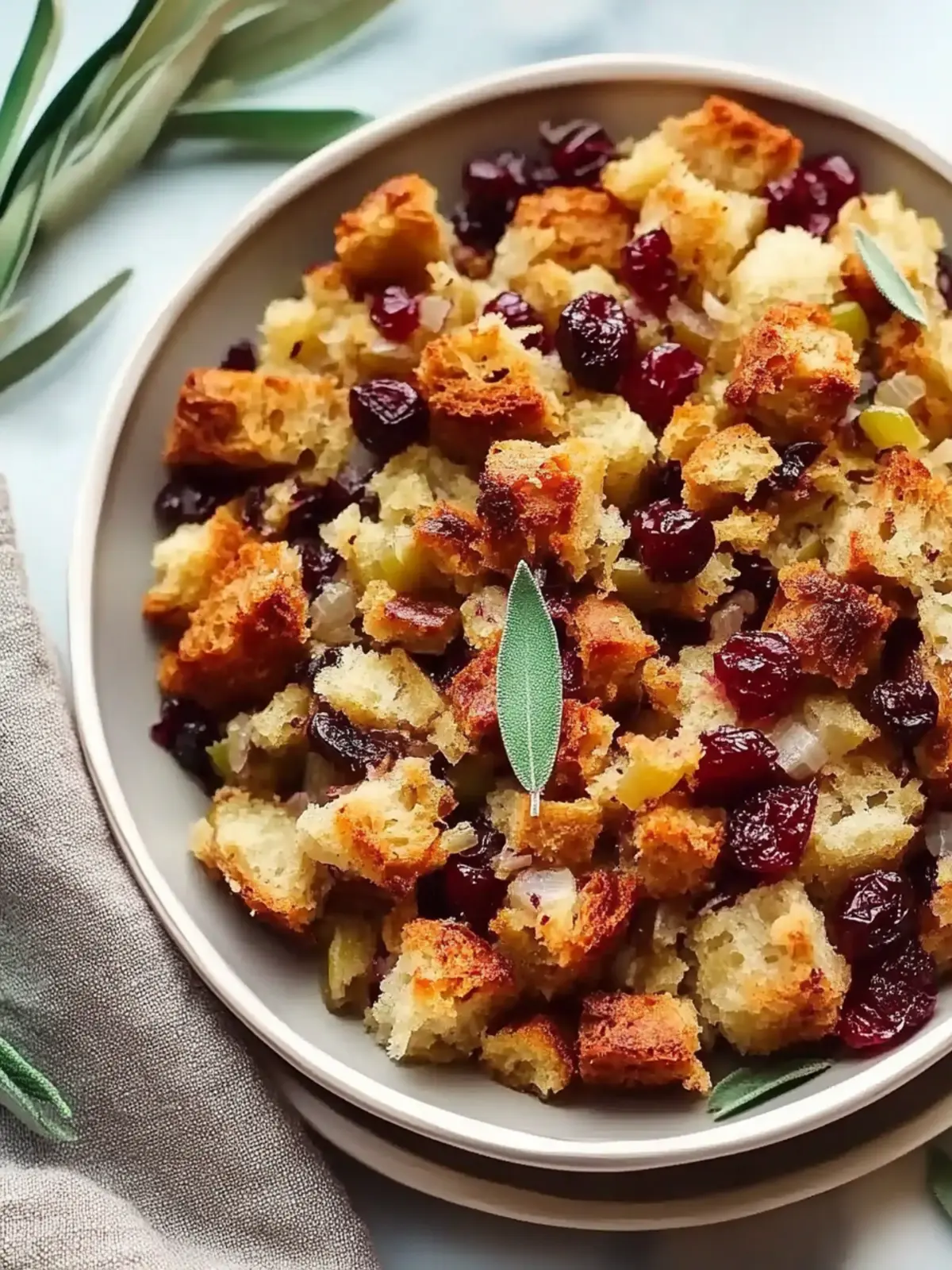 Traditional Cranberry Stuffing