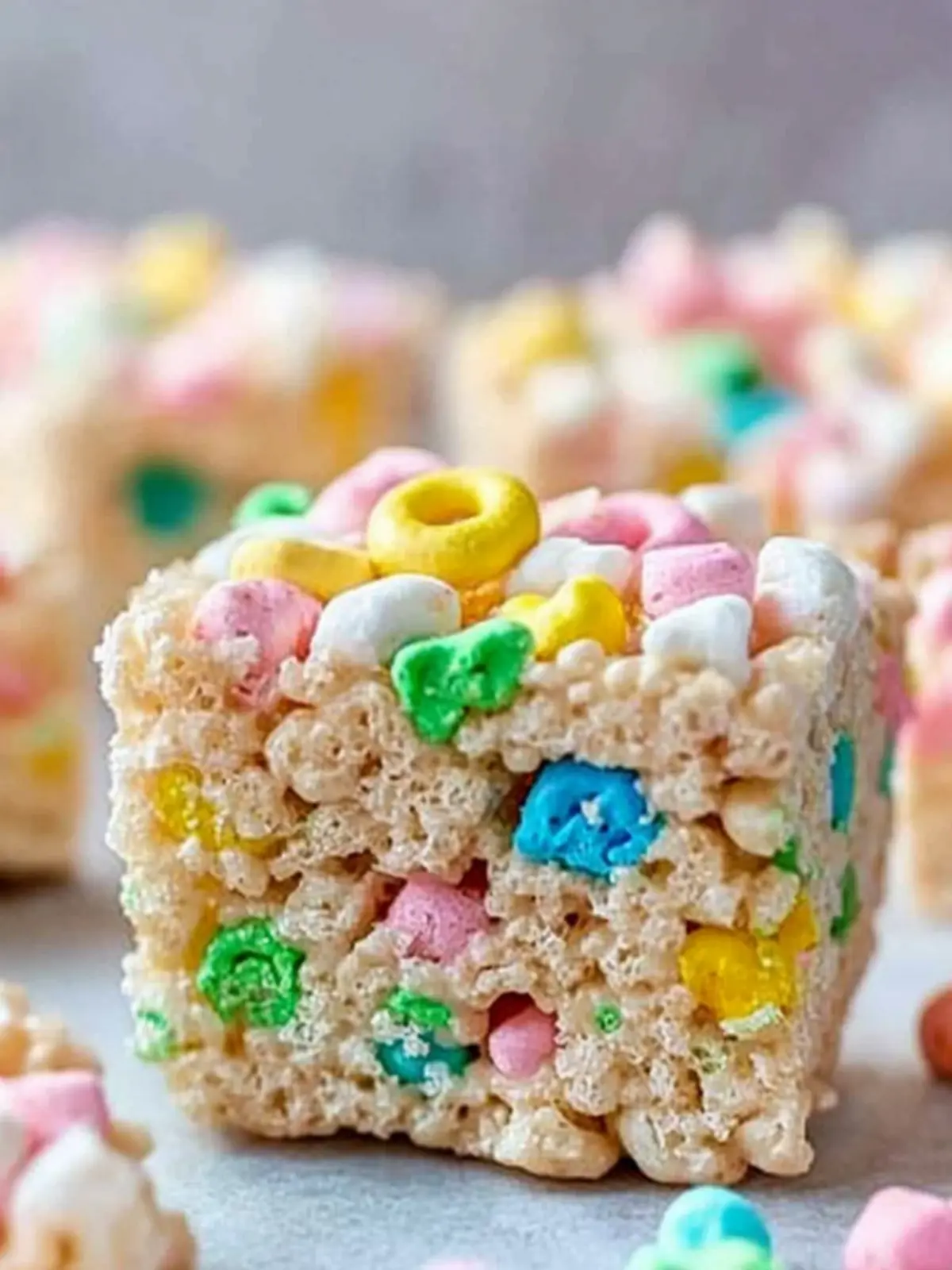 lucky charms rice crispy treats