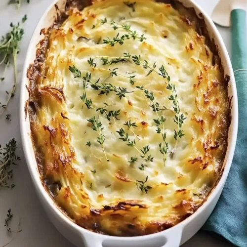 Comforting Shepherd’s Pie with Cream Mushroom Soup