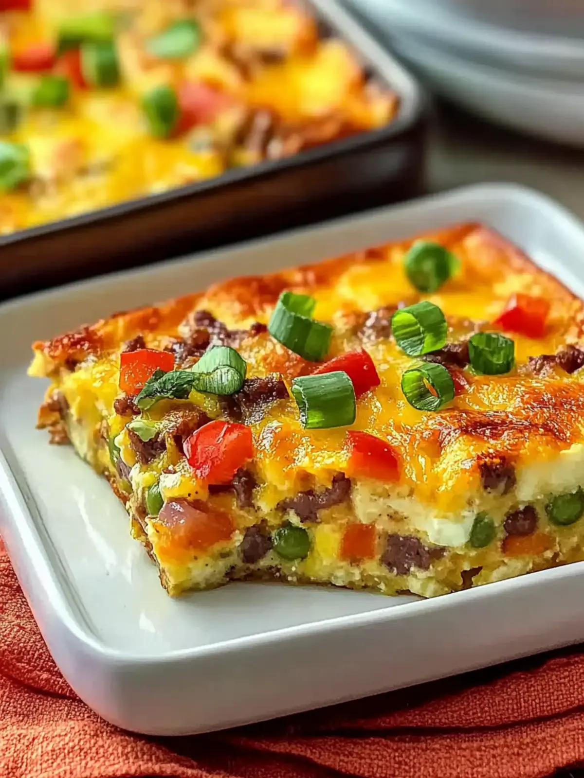 Spicy Southwest Breakfast Casserole