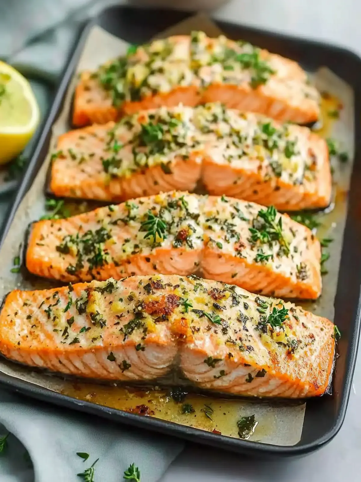 Herb Baked Salmon