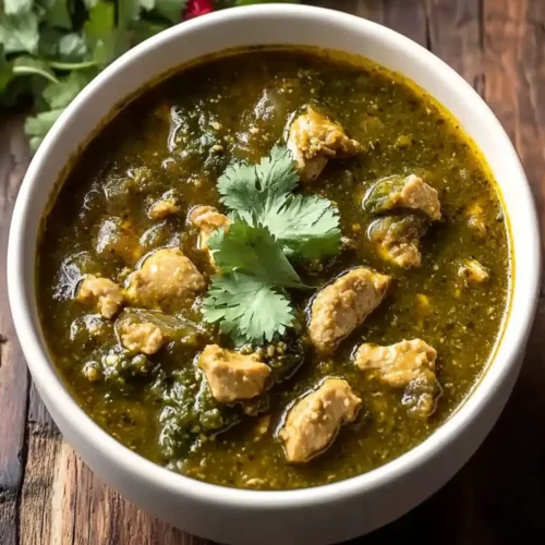 Simple Turkey Chili Verde