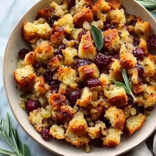 Traditional Cranberry Stuffing
