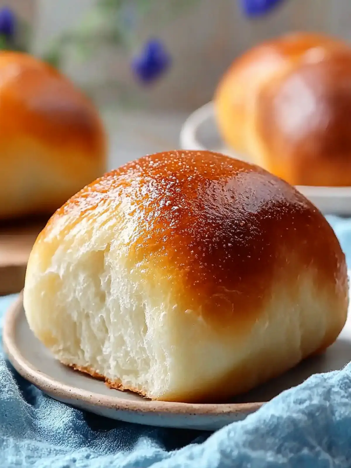 High Protein Cottage Cheese Bread Rolls