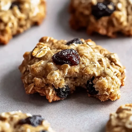 Gluten-Free Oatmeal Yogurt Raisin Cookies
