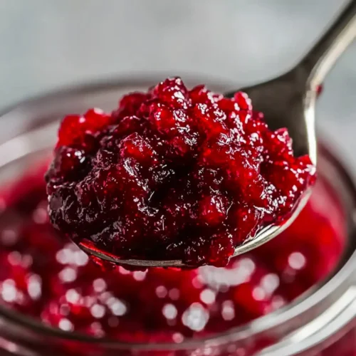 Traditional Cranberry Relish