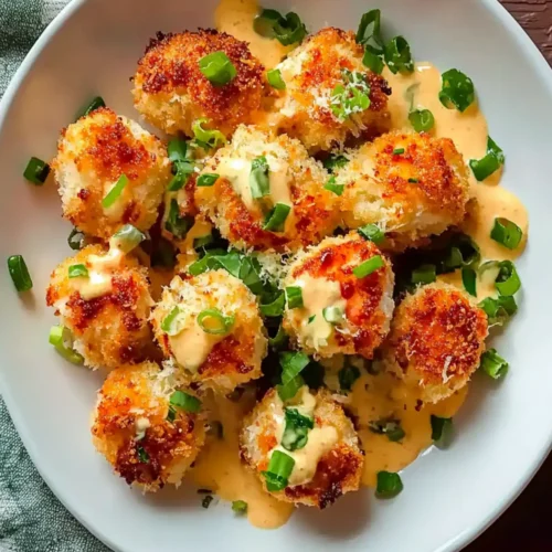 Parmesan Crusted Salmon Bites