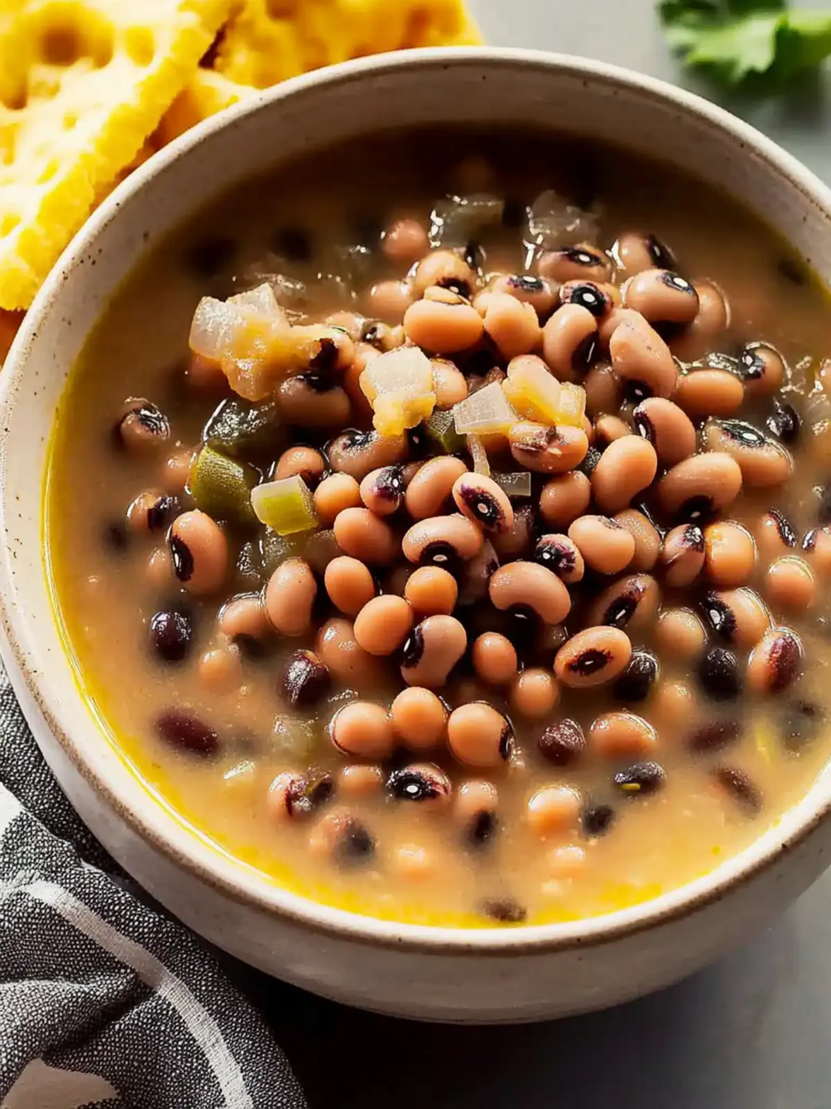 Quick Crock Pot Black Eyed Peas