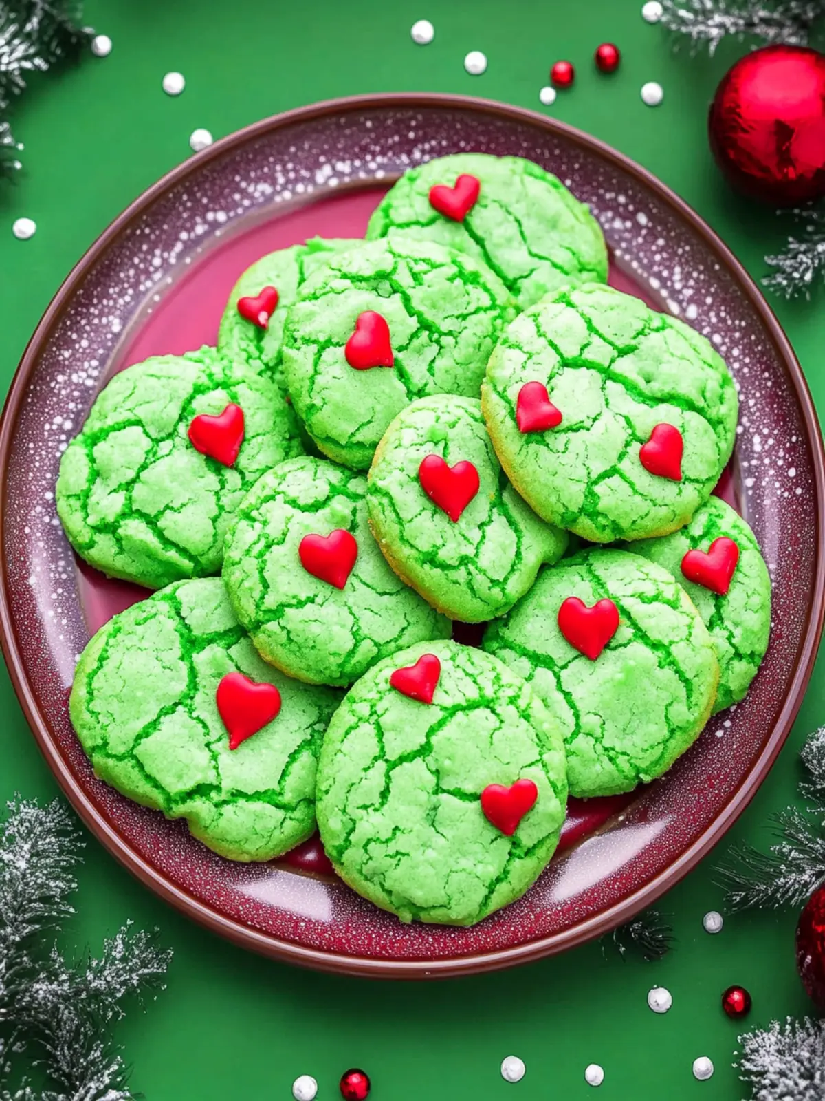 grinch cookies recipe