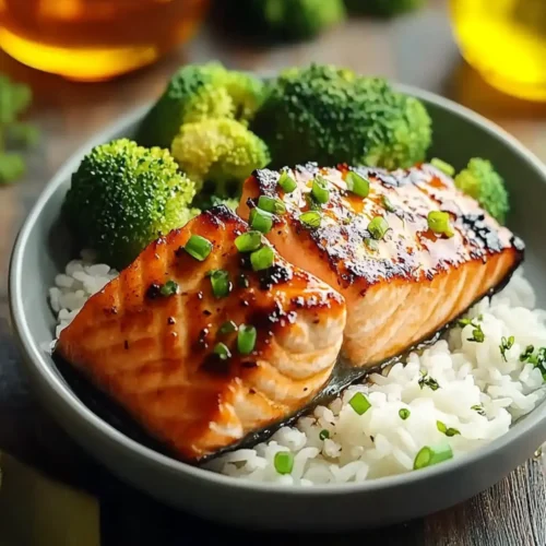 Air Fryer Honey Garlic Salmon