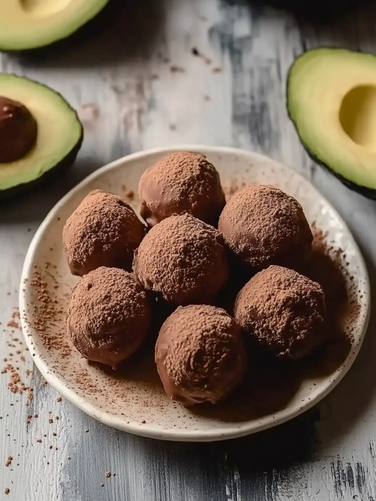 Keto Avocado Chocolate Ruffles